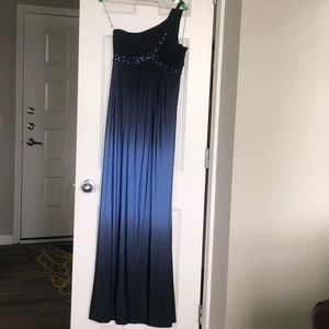 Adrianna Papell Dress - Blue Ombré
